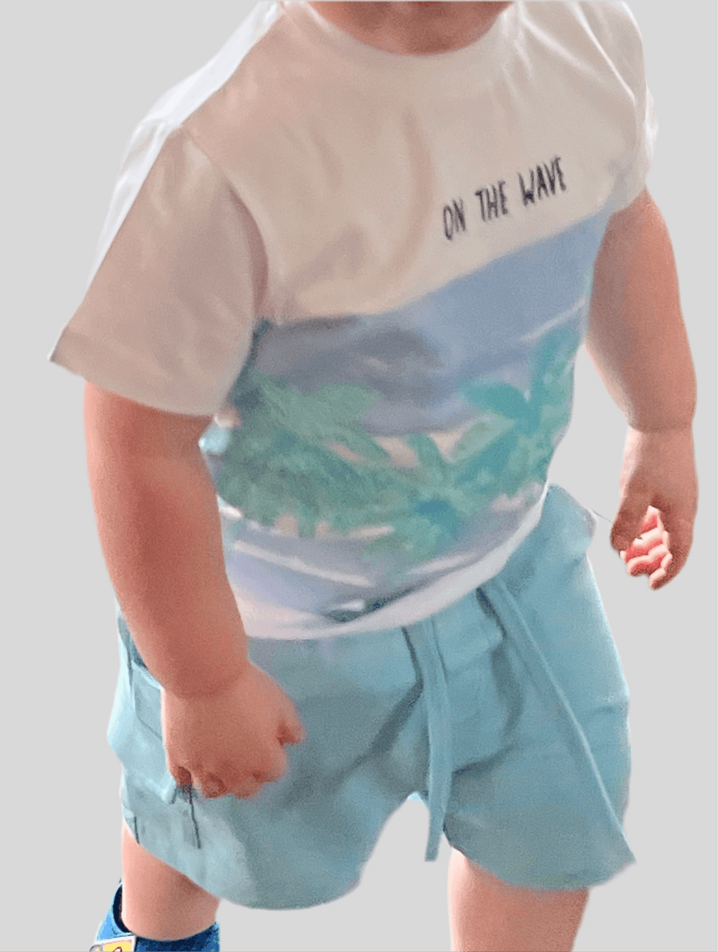 Sandy Palm Outfit for Kids - Beach Vibe Set