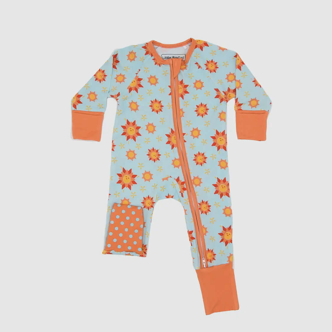 Soft Bamboo Sleeper for Babies - Gentle Print