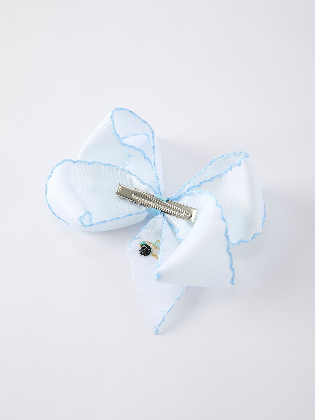 Back-to-school Truck Applique Girls Hairpin 4 Inches/6.25 inches