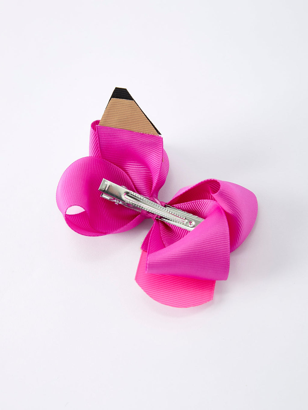 Back-to-school Pencil Bow Girls Hair Clips 3.5 inches