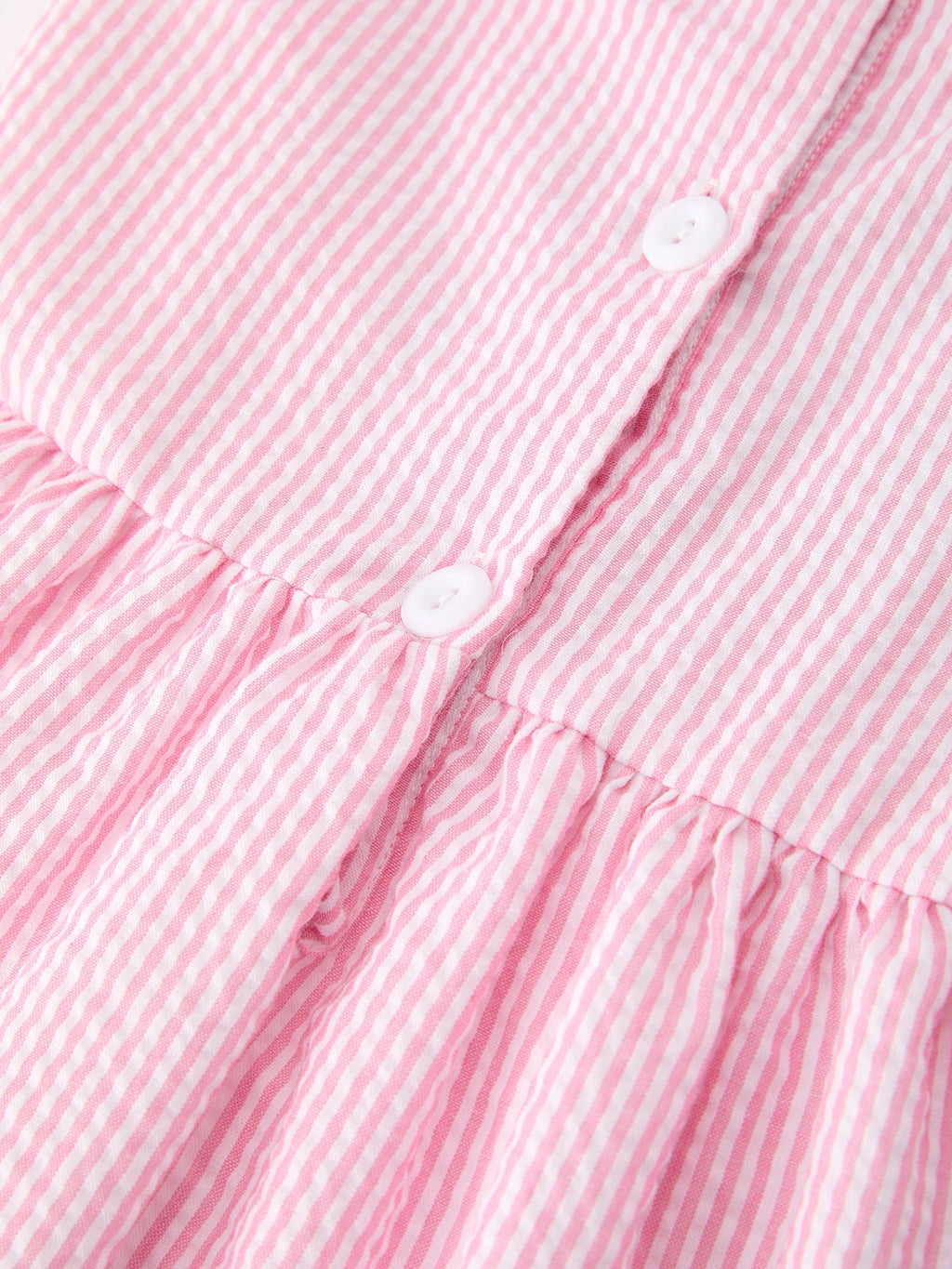Girls Back To School Bow Twirl Dress Ruffle Applique Pink