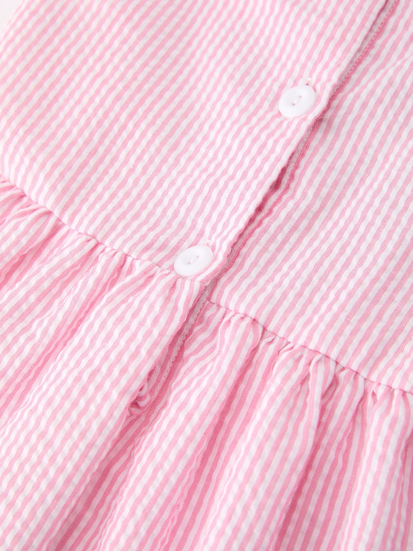 Girls Back To School Bow Twirl Dress Ruffle Applique Pink