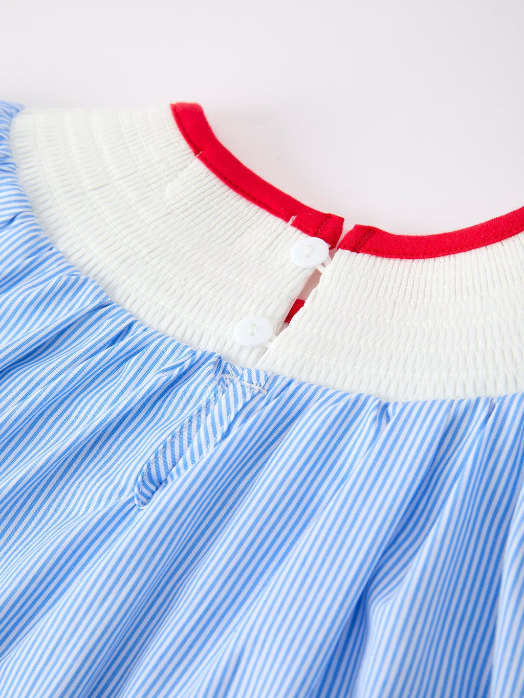 Back To School Apple Pencil Embroidery Dress