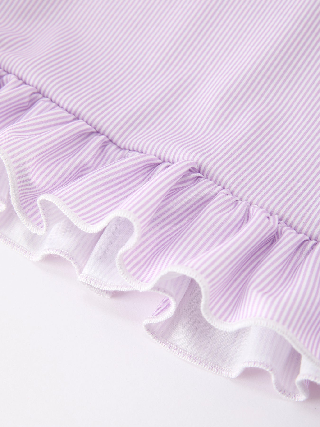 Back To School Pencil Applique Girls Purple Dress Petals Collar Ruffle