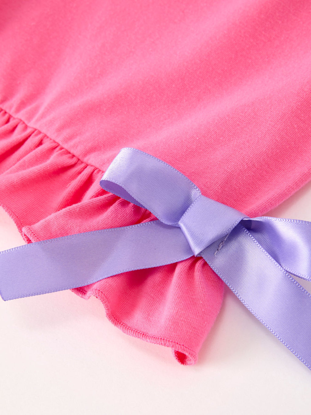 Back To School Crayon Bow Girls Flutter Sleeve Shorts Set
