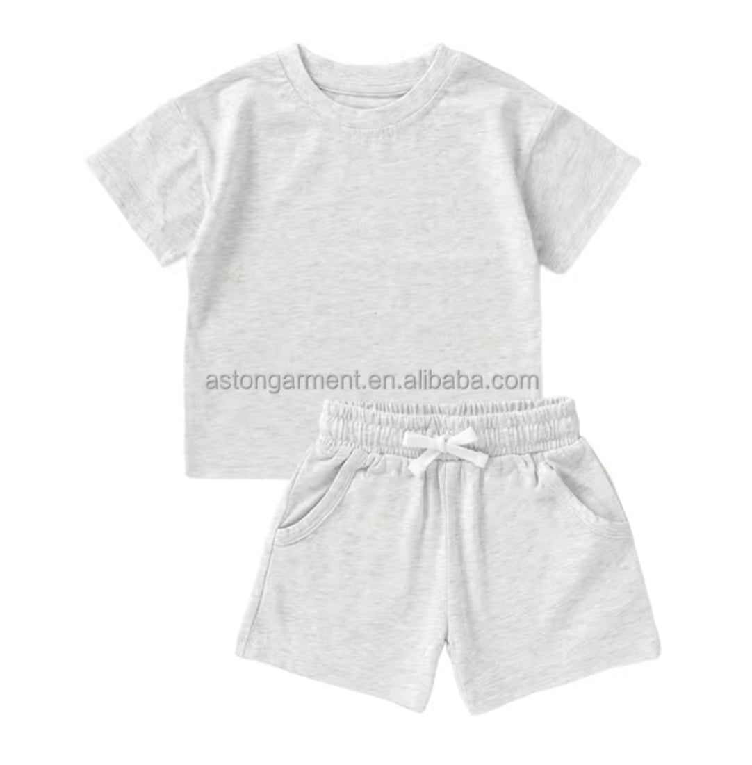 Organic Cotton Tee & Shorts Set for Babies - Soft Comfort