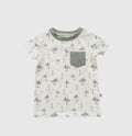 Cheerful Palm Tree T-Shirt for Babies - Playful Explorer Style