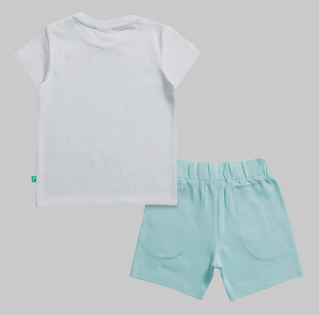 Sandy Palm Outfit for Kids - Beach Vibe Set