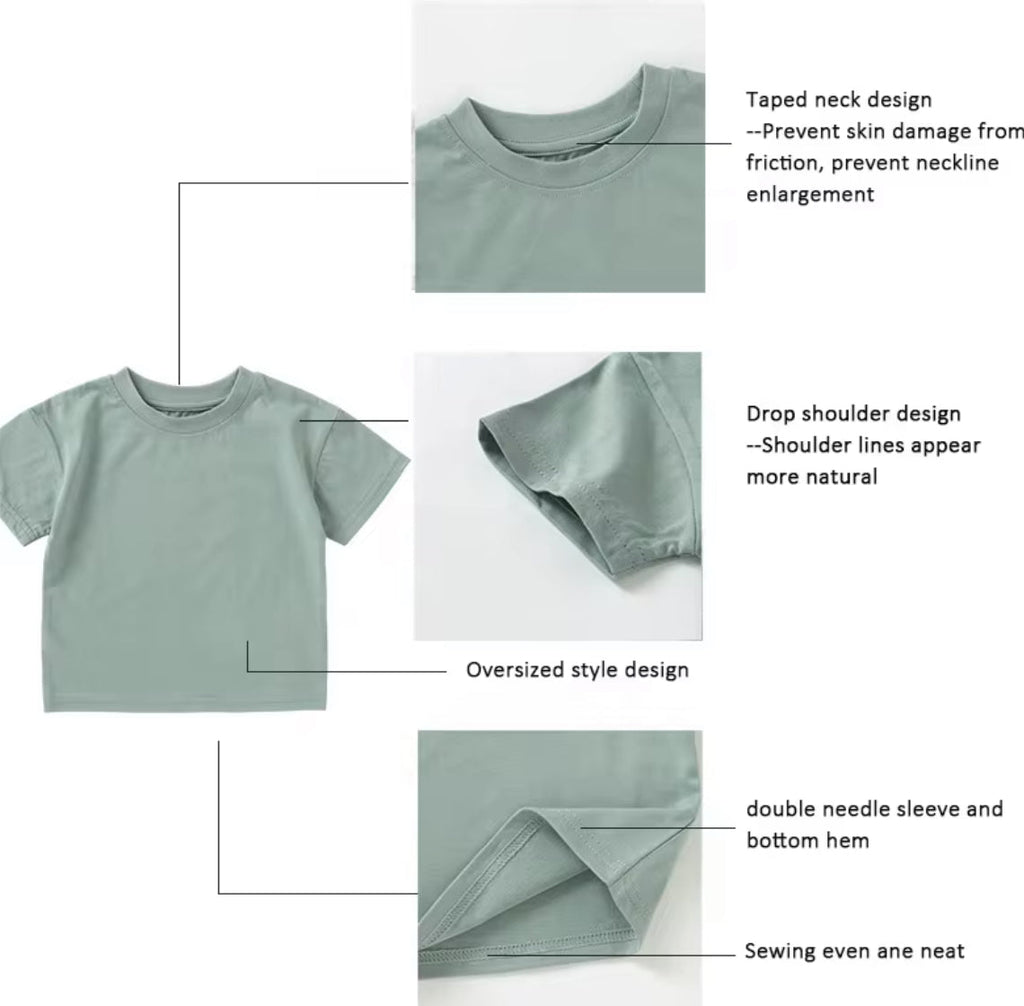 Organic Cotton Tee & Shorts Set for Babies - Soft Comfort