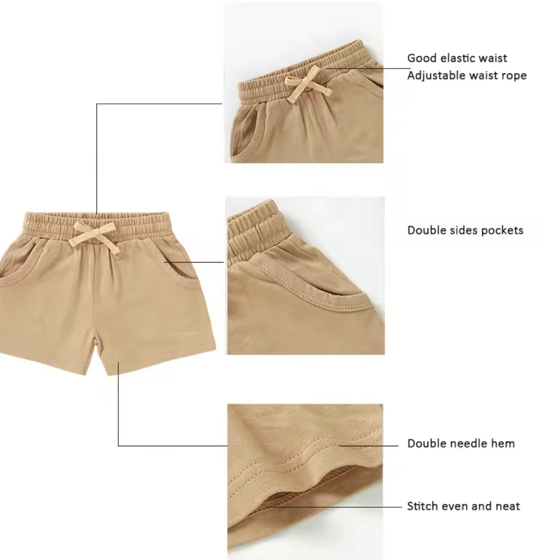 Organic Cotton Tee & Shorts Set for Babies - Soft Comfort