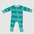 Sea Green Bamboo Sleeper for Babies - Soft & Gentle