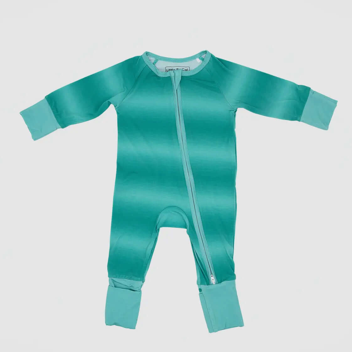 Sea Green Bamboo Sleeper for Babies - Soft & Gentle