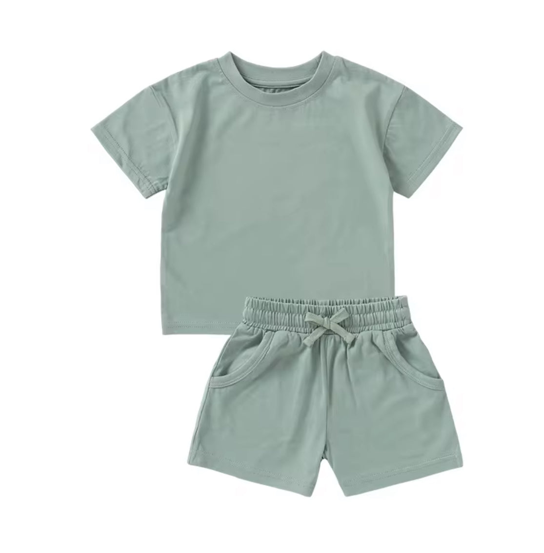 Organic Cotton Tee & Shorts Set for Babies - Soft Comfort