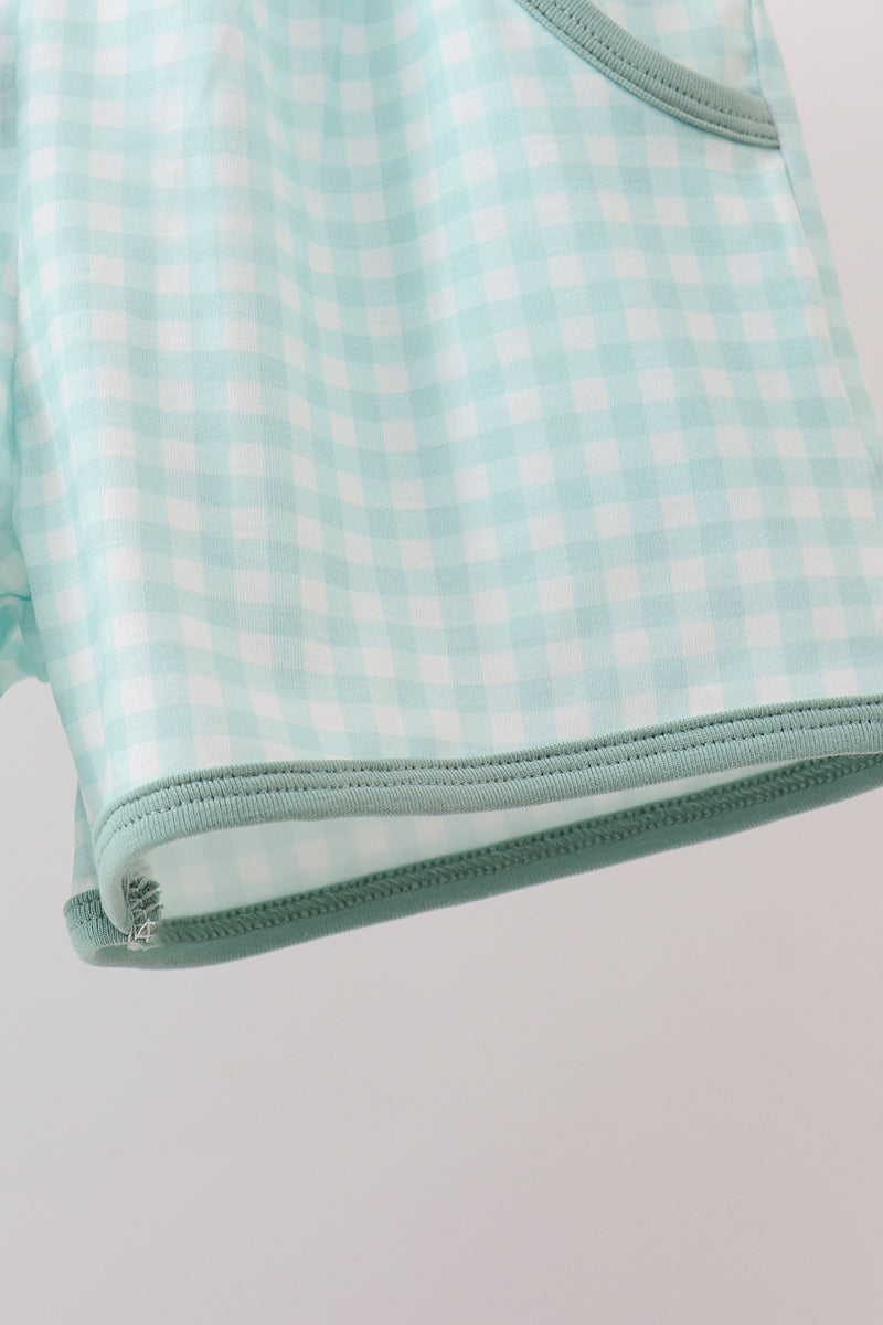 Sage Plaid Set