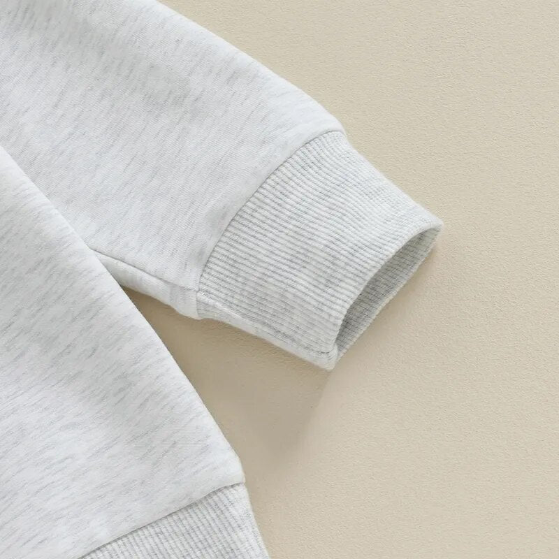 Cozy Long-Sleeve Pullover for Toddler Boys - "Lil Bro" Edition