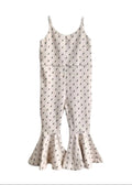 Playful Jumpsuit for Toddlers - Lightning Bolt Print