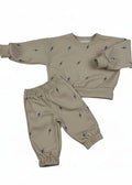 Dynamic Jogger Set for Kids - Lightning Bolt Design