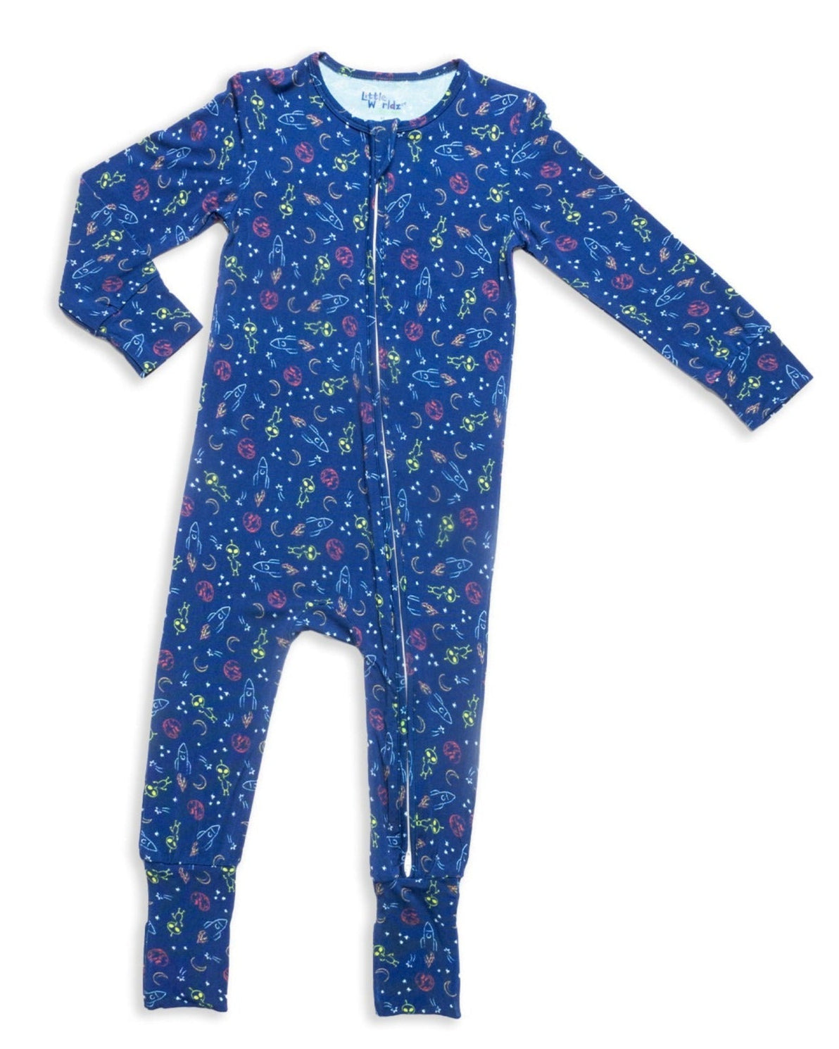 Alien Bamboo Romper For Toddler