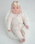 Cozy Bamboo Romper for Kids - Zodiac Print