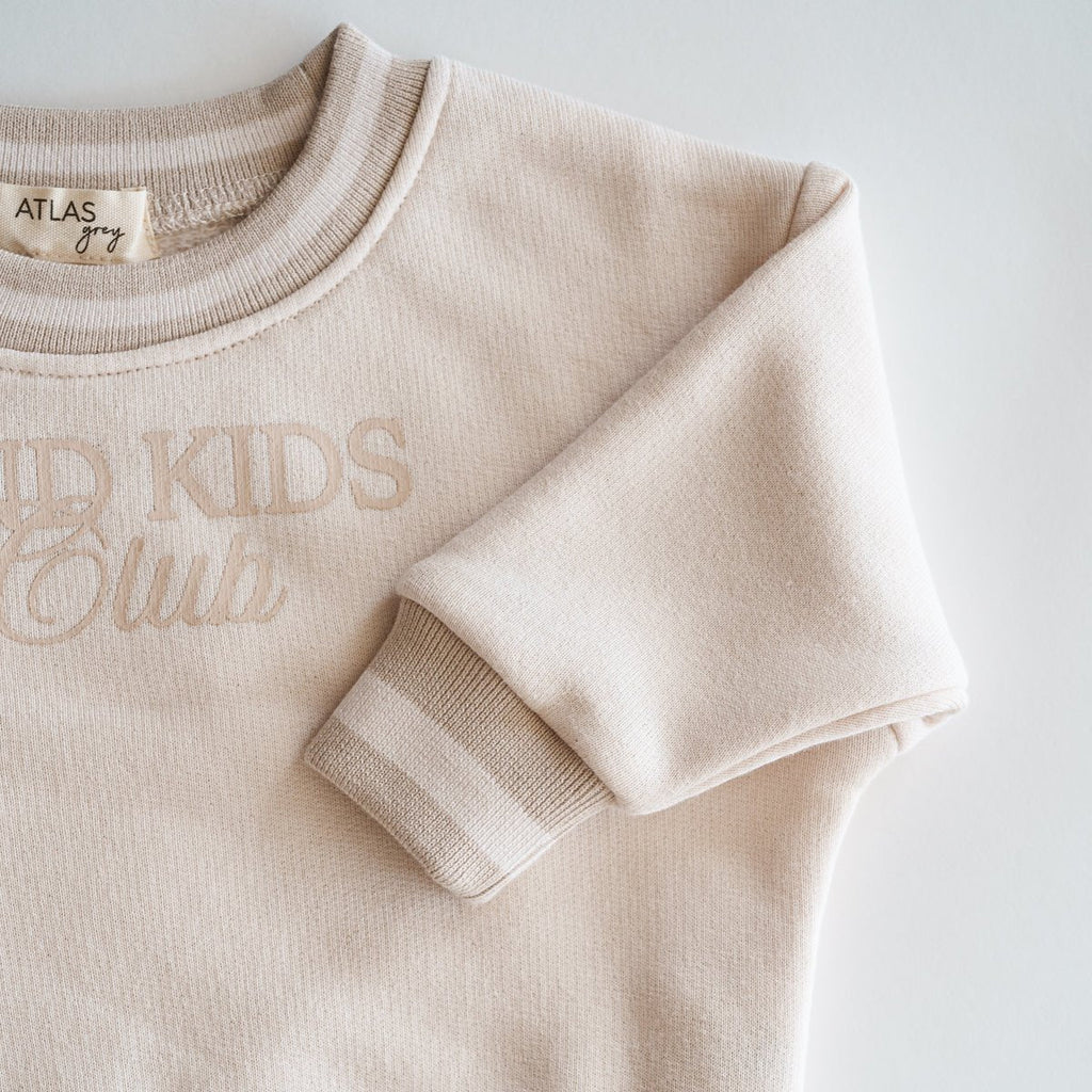 Comfy Knit Crewneck for Kids - Kind Kids Club