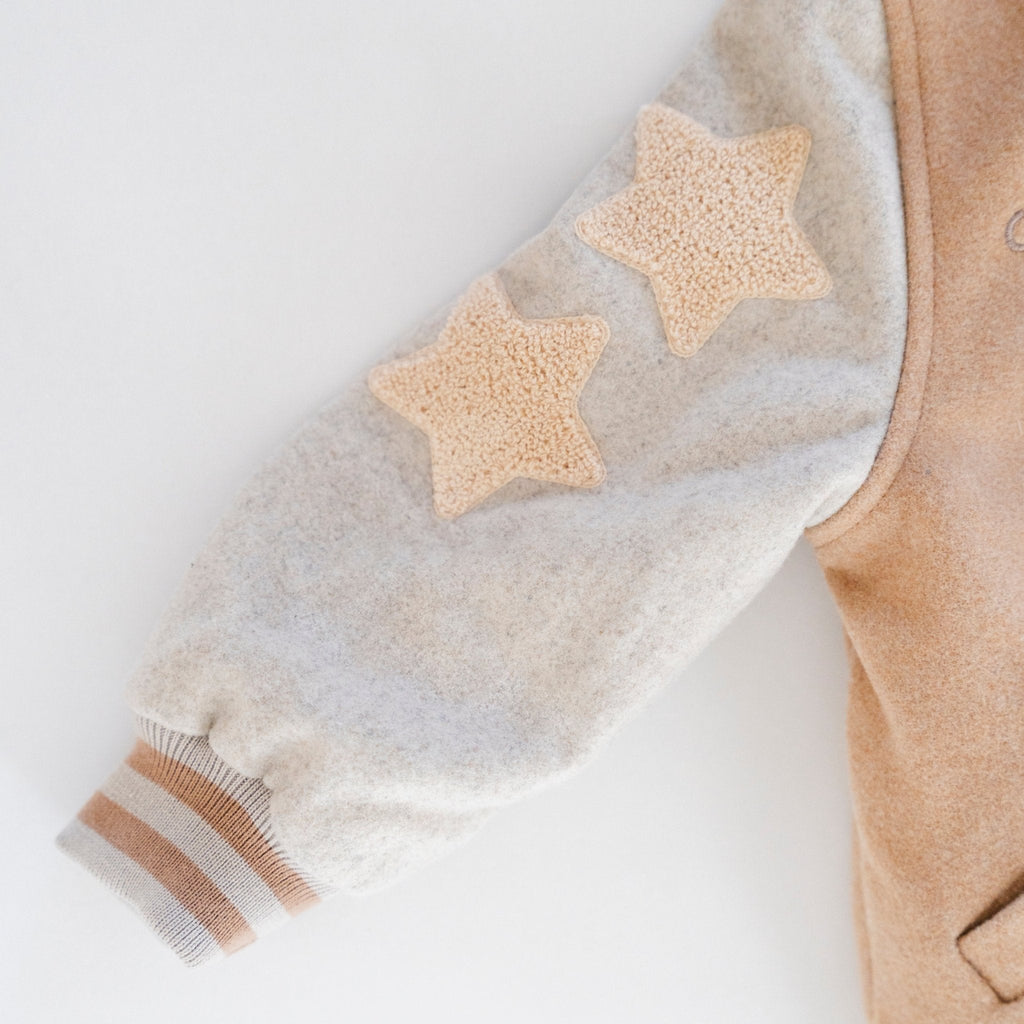 Classic Letterman Jacket for Kids - Sporty & Comfy