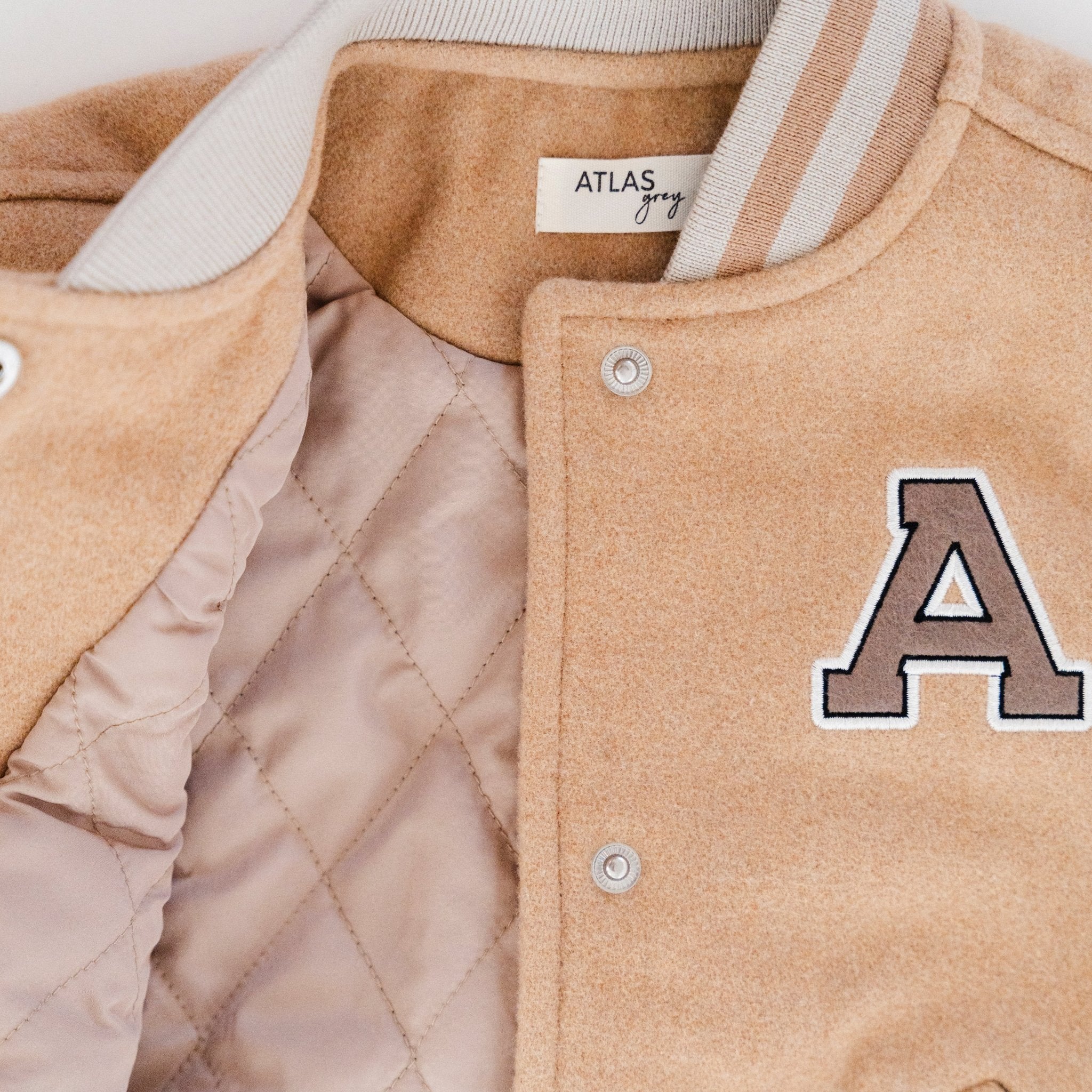Classic Letterman Jacket for Kids - Sporty & Comfy