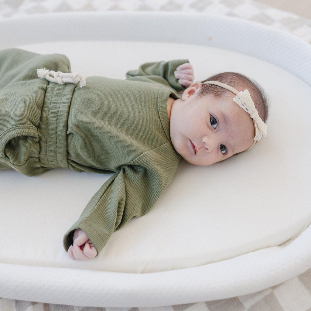 Organic Cotton Ribbed 2pc Set - more colors