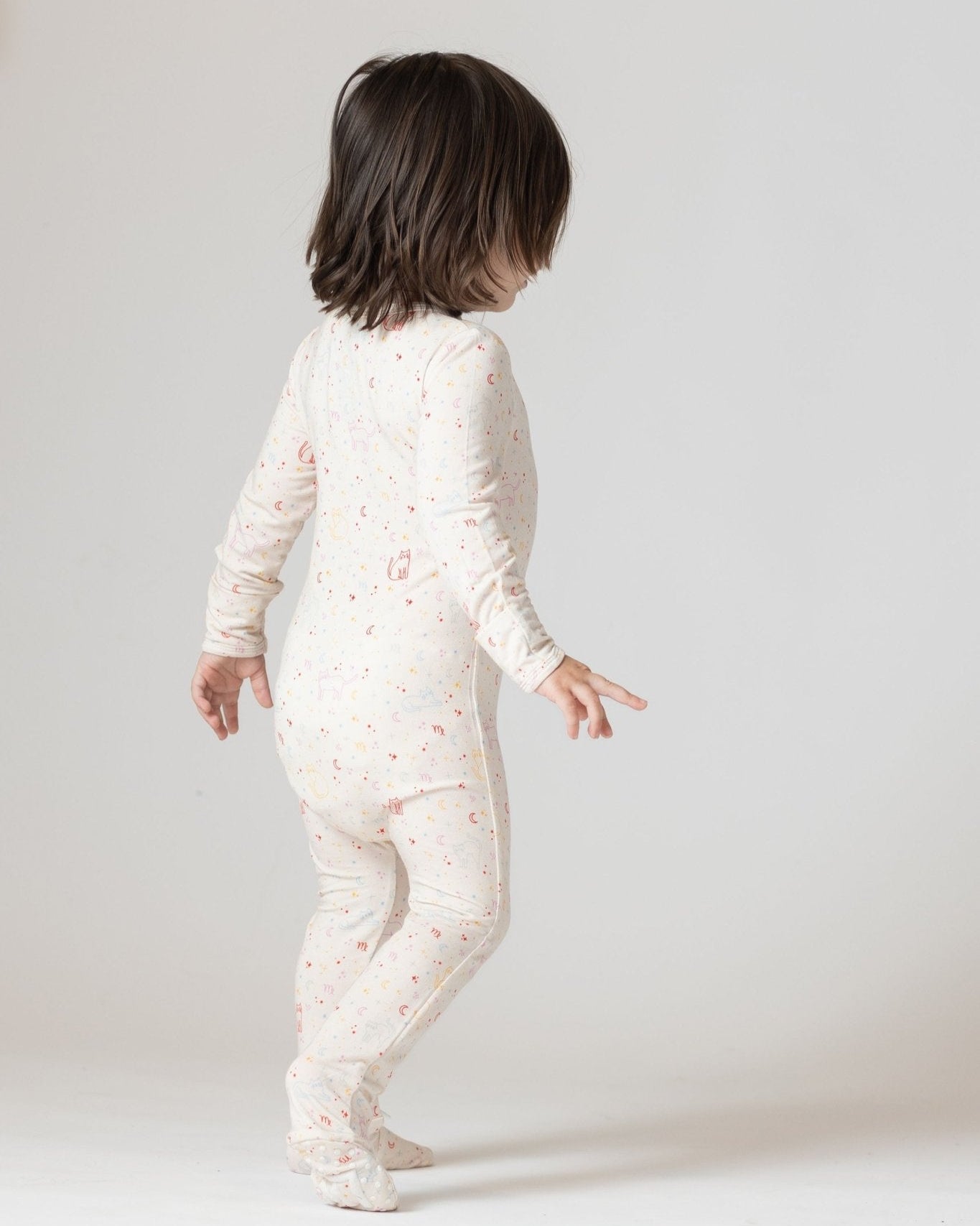 Virgo Bamboo Zipper Footie