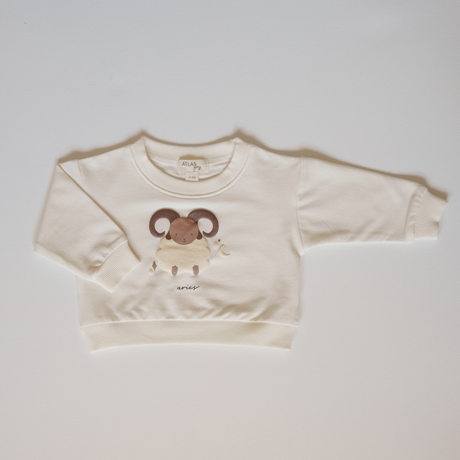 Celestial Print Crewneck for Kids - Zodiac Design